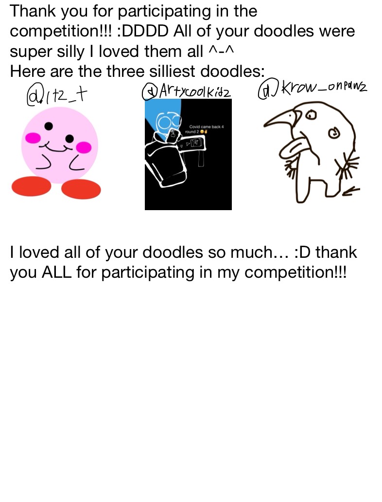 ART COMP RESULTS!!! - Notability Gallery