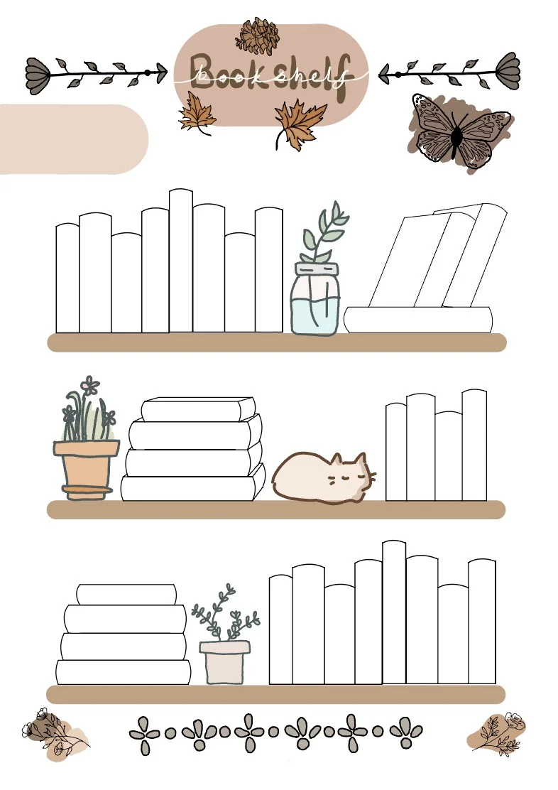 Reading Journal Bookshelf - Notability Gallery