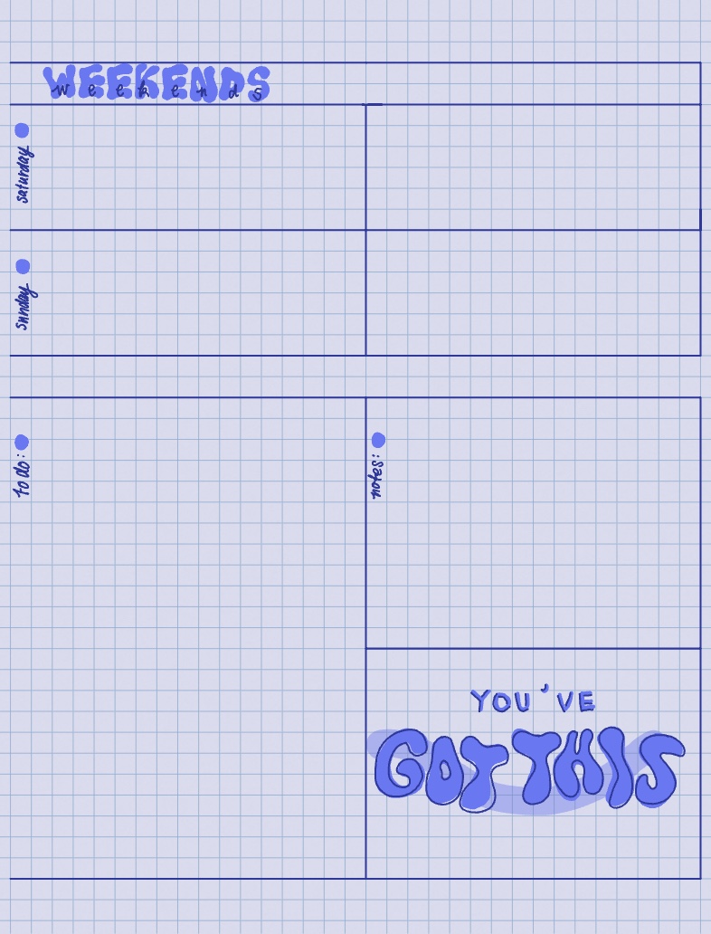 May Weekly Planer - Notability Gallery