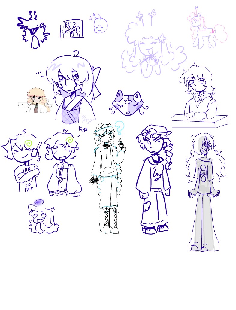 Drawings I Stole From Astro’s WIP Pages - Notability Gallery