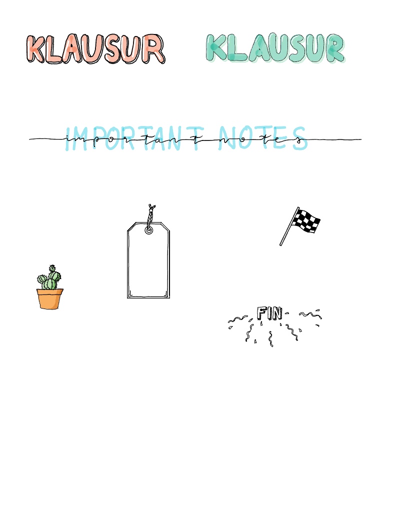 Klausur Sticker - Notability Gallery