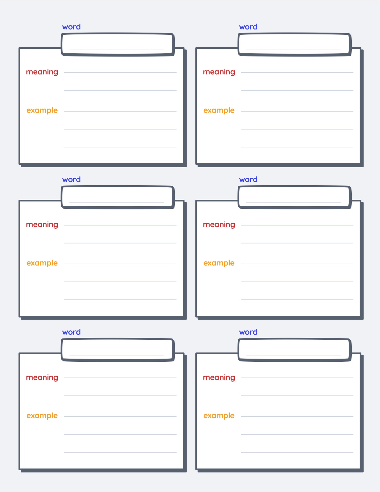 Vocabulary - Notability Gallery