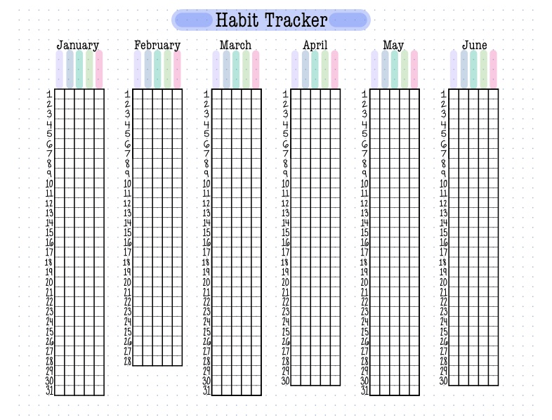Habit Tracker - Notability Gallery