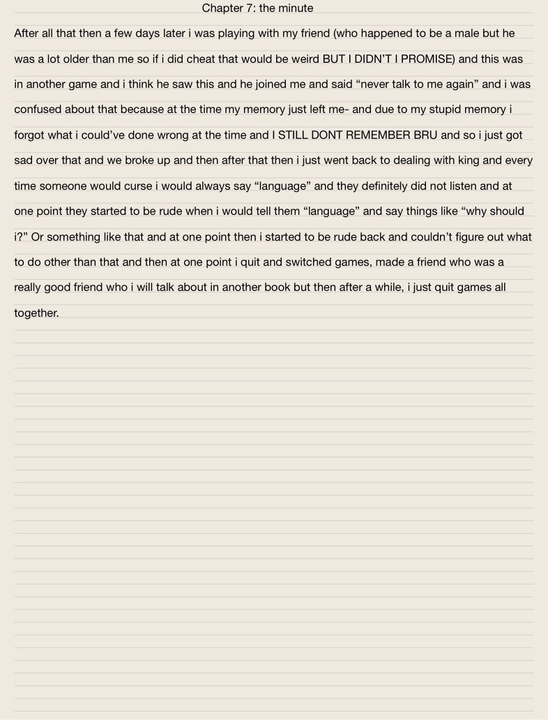 Chapter 7: The Minute - Notability Gallery