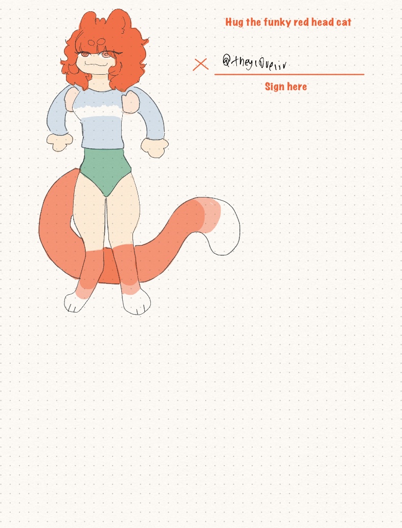 Hug The Funky Red Head Cat - Notability Gallery