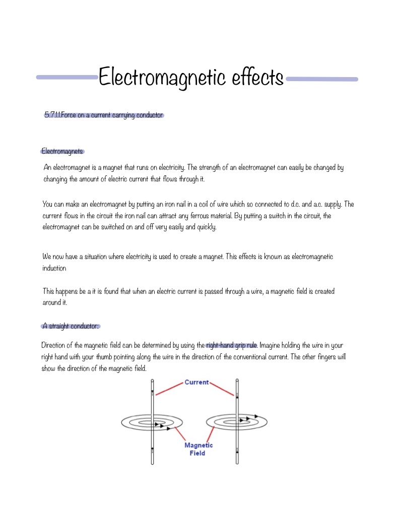 Electro Effect 2.7 Electromagnetic Effects - Notability Gallery