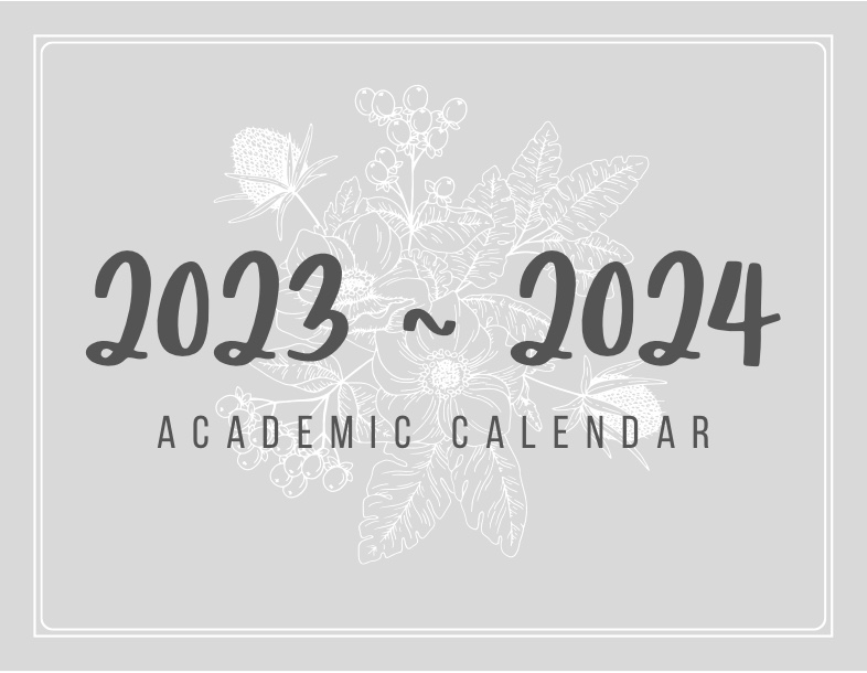 23 24 Academic Calendar BW Notability Gallery