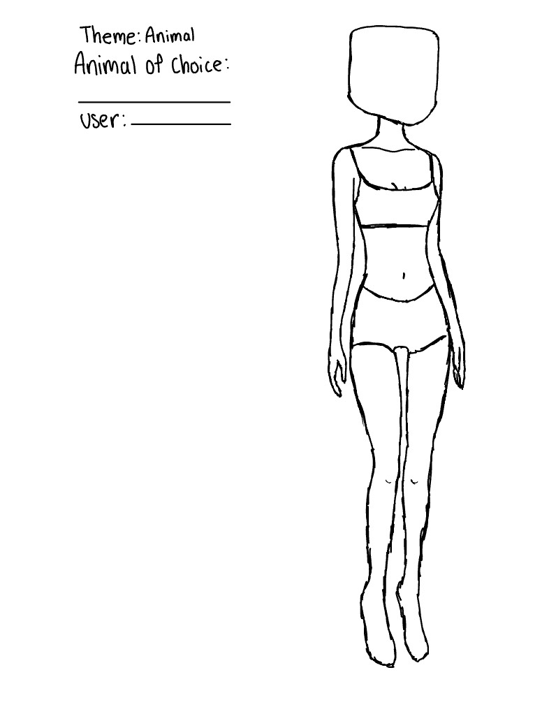 Dti Contest (body Base #3) - Notability Gallery