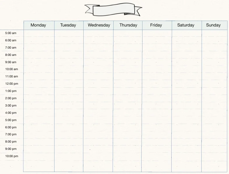 Daily Planner With To Do List Template - Notability Gallery