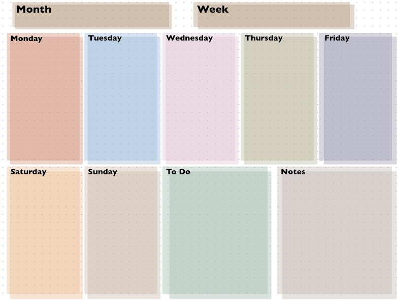 Weekly Planner - Notability Gallery