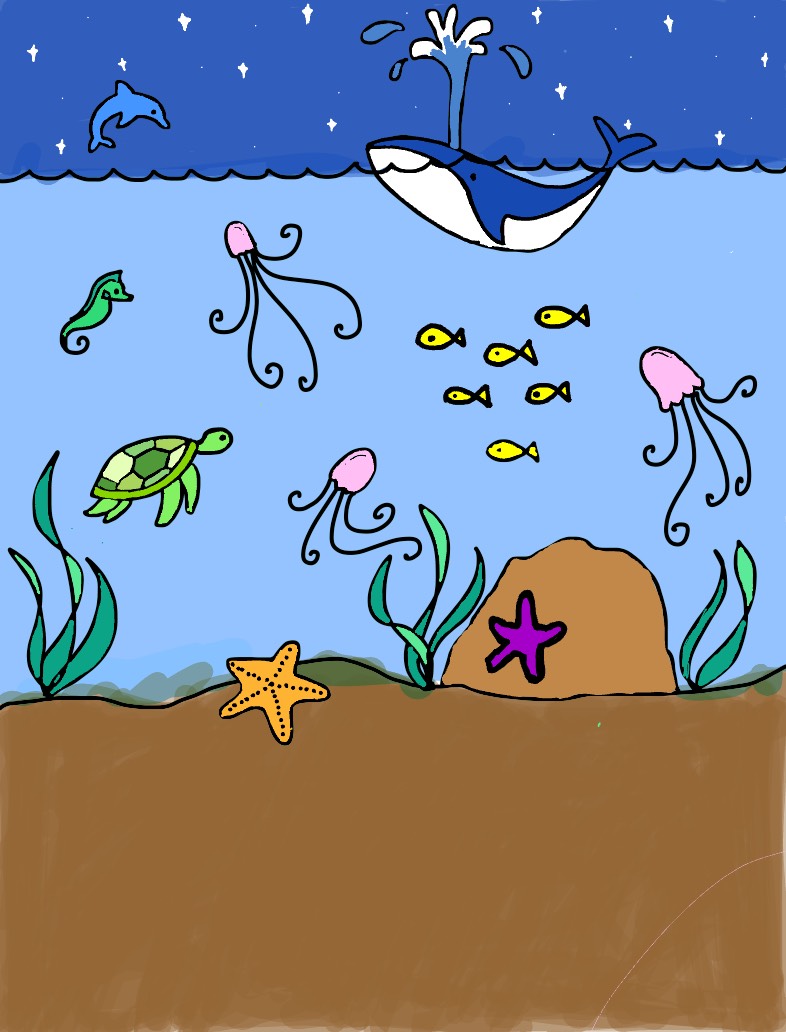 @shirleytemple17654 ‘s Ocean Coloring At Night! - Notability Gallery