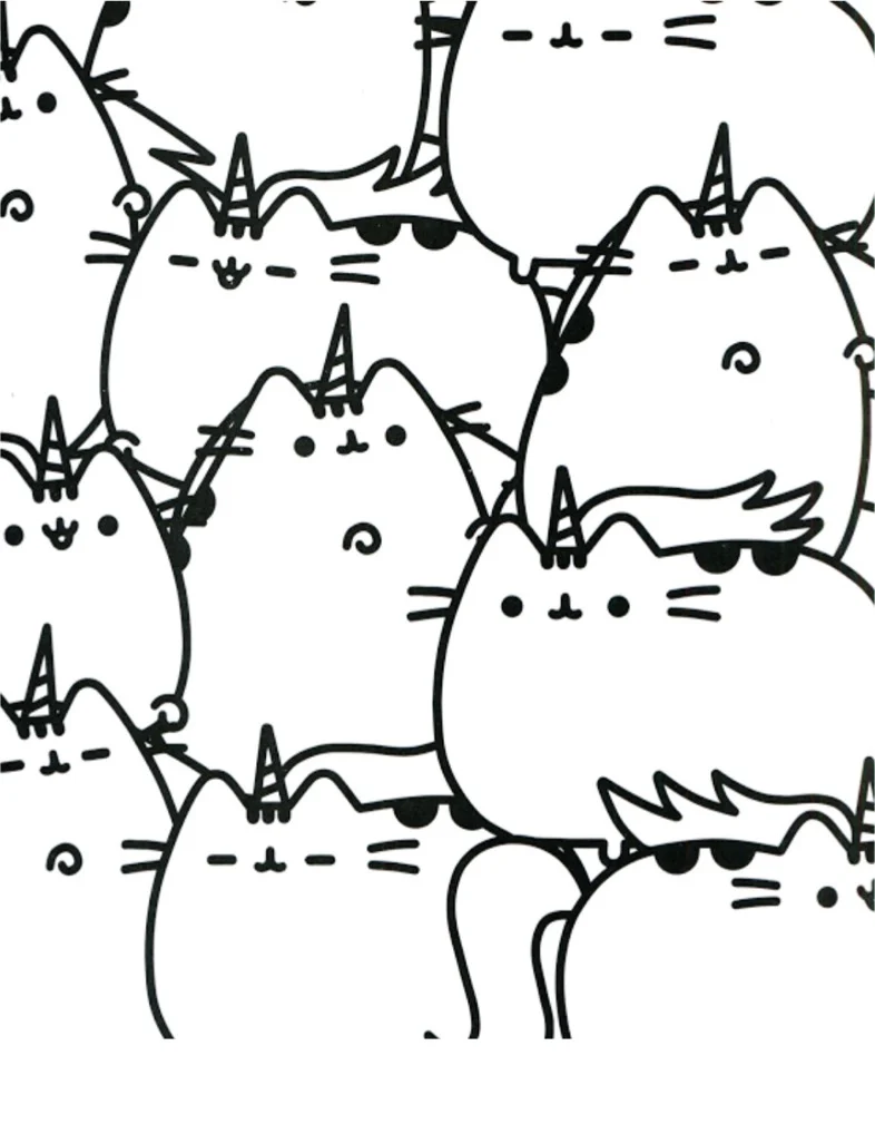 Cute Kawaii Cat Coloring Pages - Notability Gallery