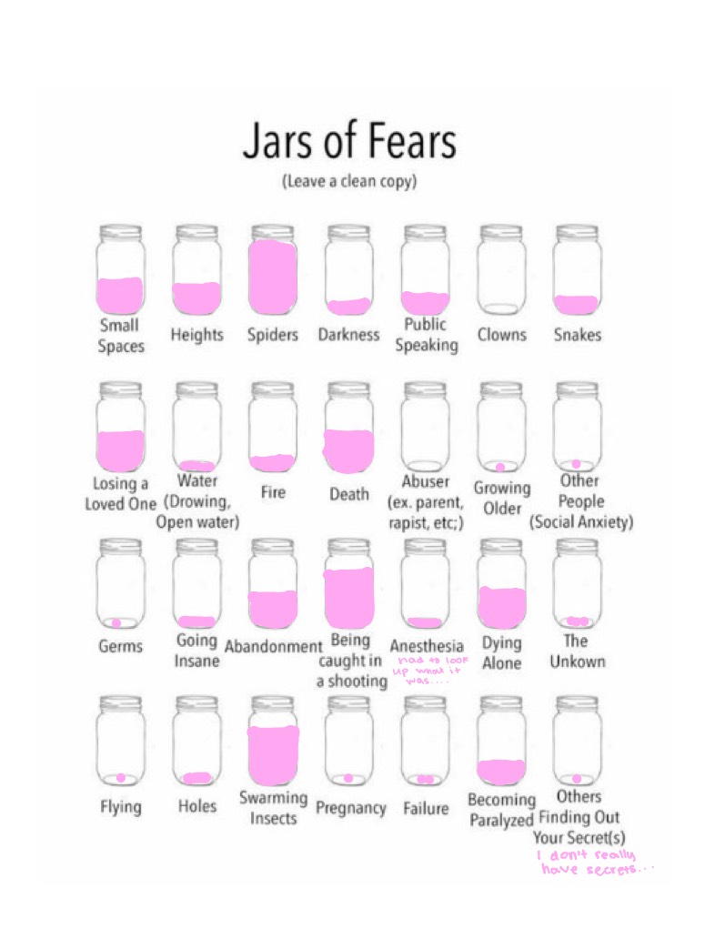 Jars Of Fear!! 😨 - Notability Gallery