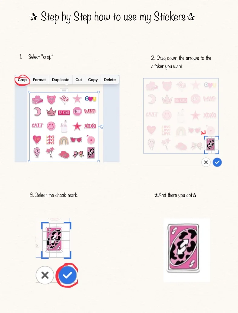 Preppy Stickers - Notability Gallery