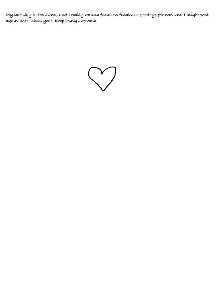 Last Post Of This School Year - Notability Gallery
