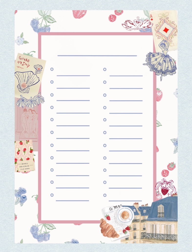 Pink Aesthetic To Do - Notability Gallery