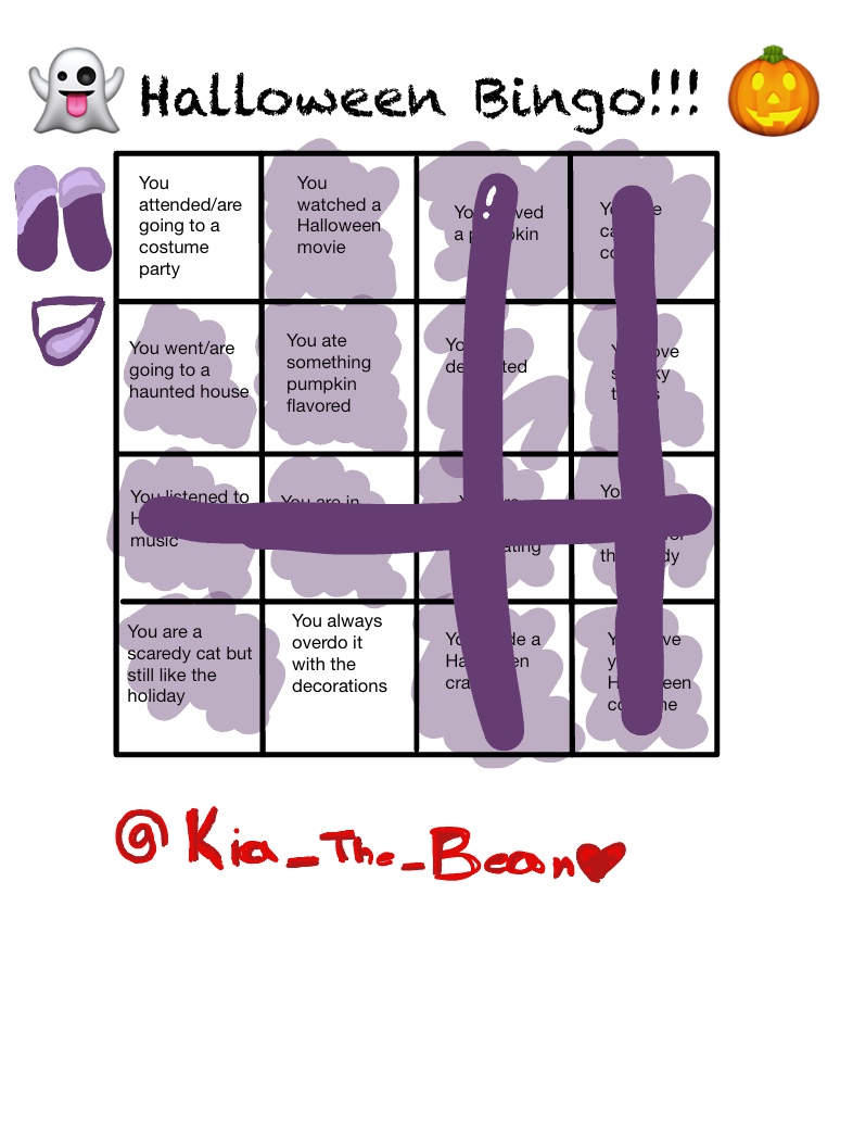 HALLOWEEN BINGO!!! - Notability Gallery