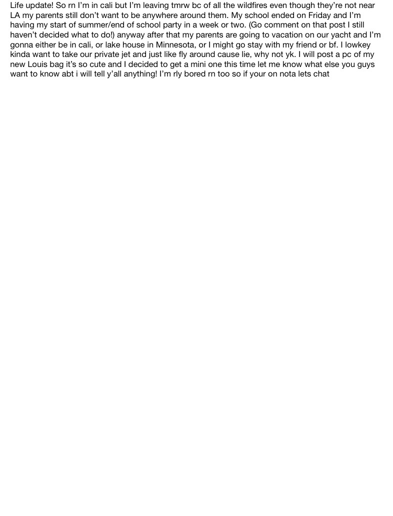 Life Update! Comment What You Want To Know! - Notability Gallery