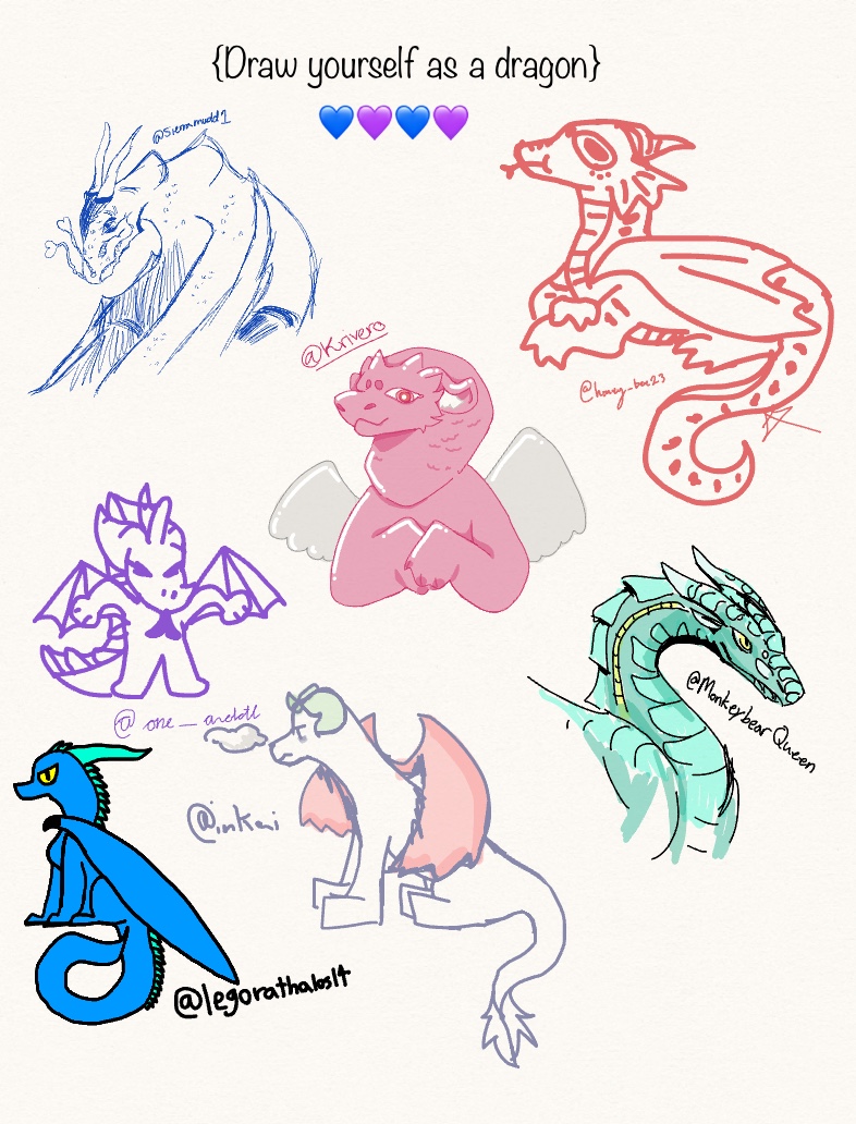 Draw Yourself As A Dragon Notability Gallery