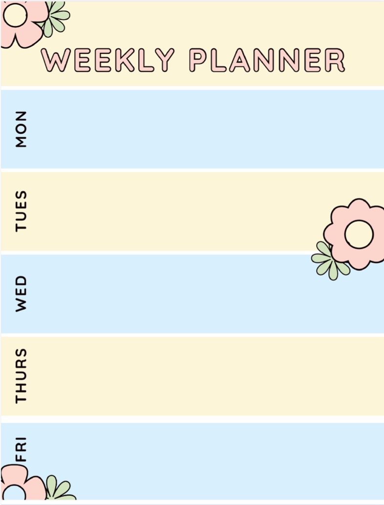 Weekly Planner - Notability Gallery