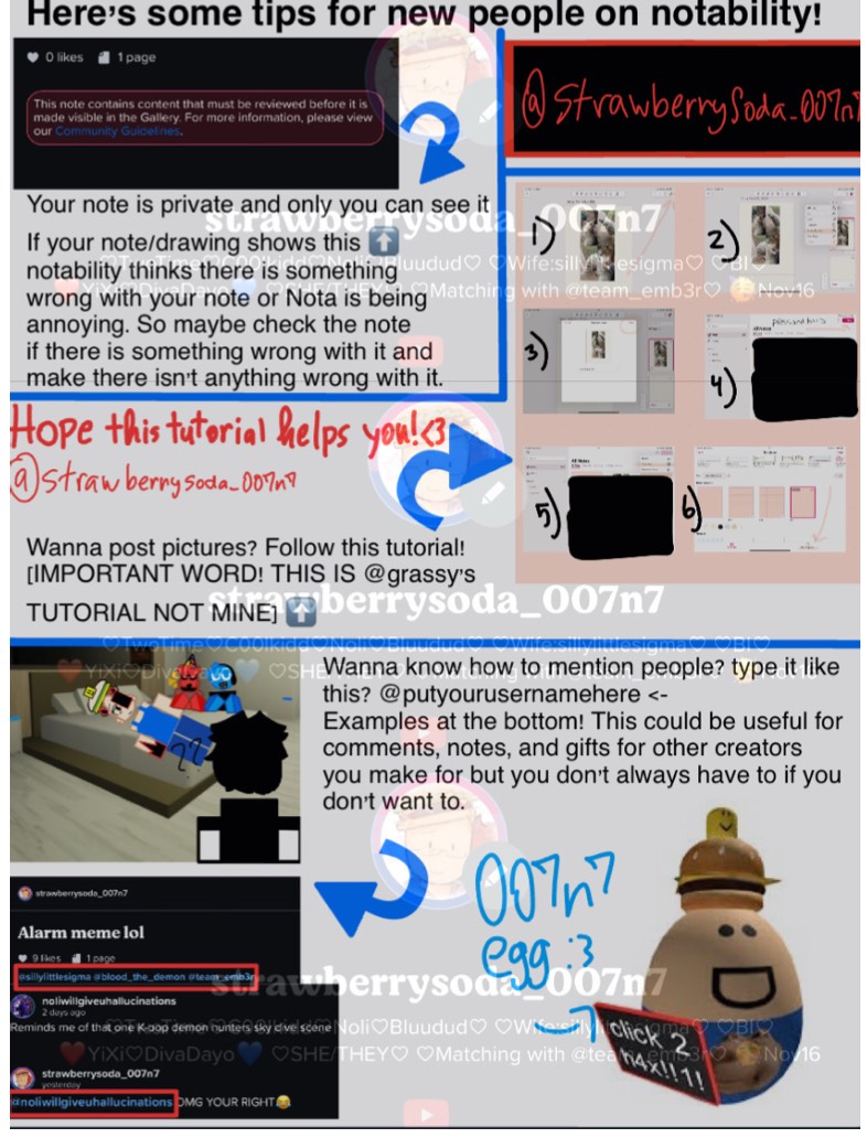 Tutorial For New People! OPEN FOR FULL! PART1 [ - Notability Gallery