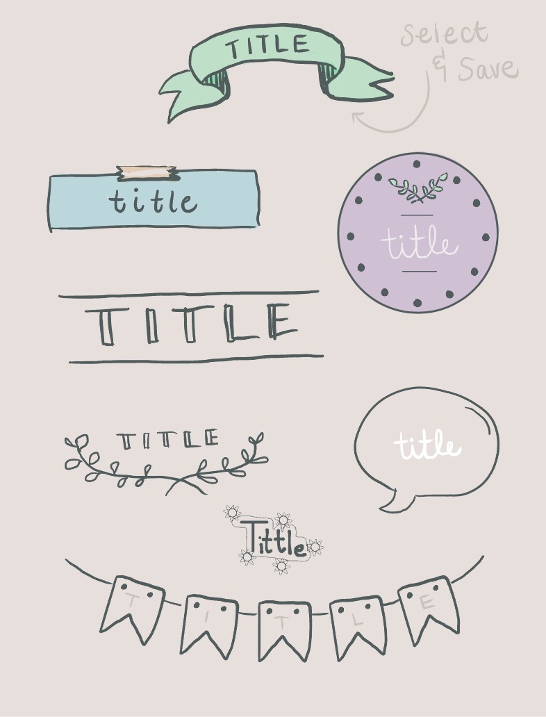 Header Sticker Pack 2.0 - Notability Gallery