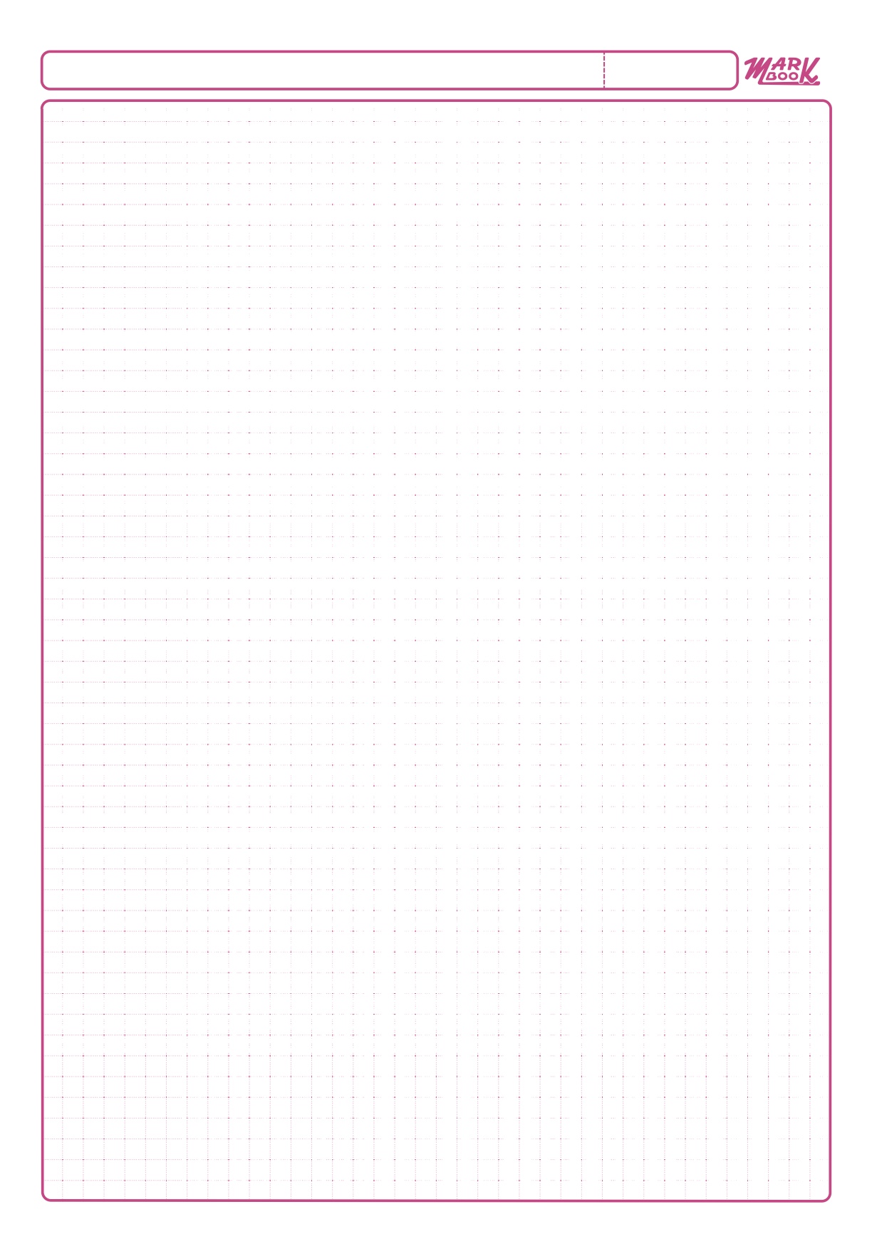 A4 Grid Notebook Template (PINK Version) - Notability Gallery
