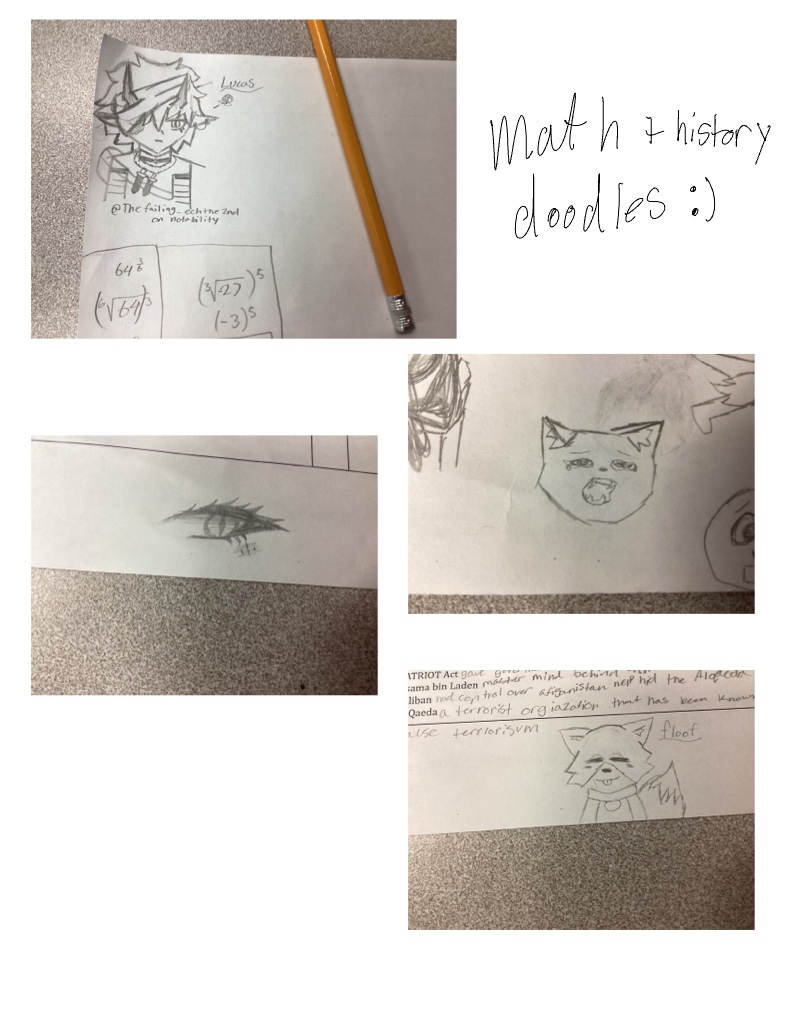Doodles On Paper 😨 - Notability Gallery