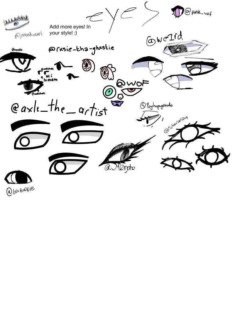 Add More Eyes! :) - Notability Gallery