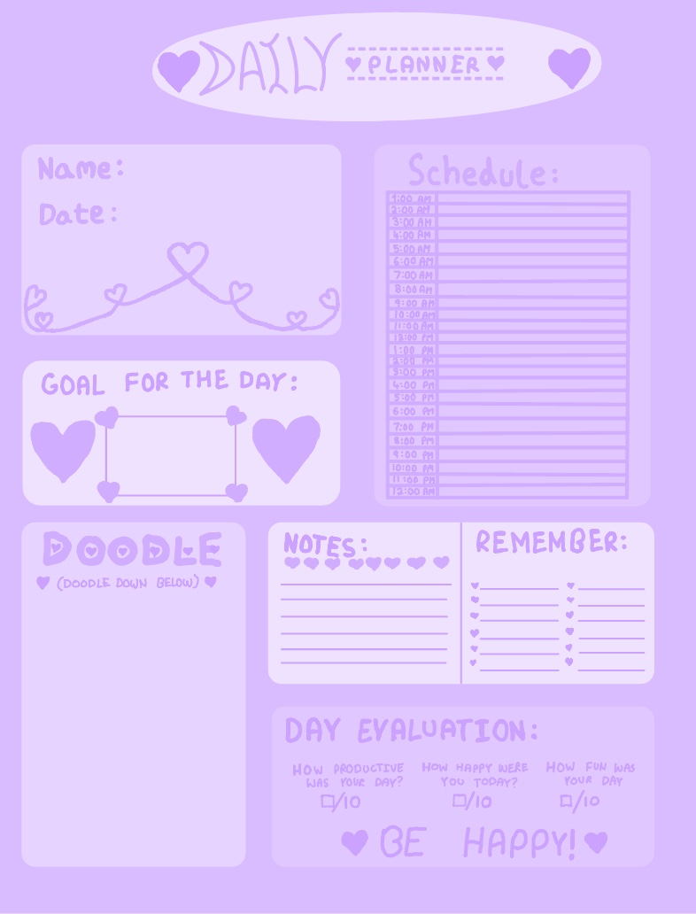 22-23 Purple Academic Planner - Notability Gallery