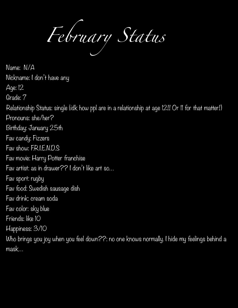 February Status - Notability Gallery