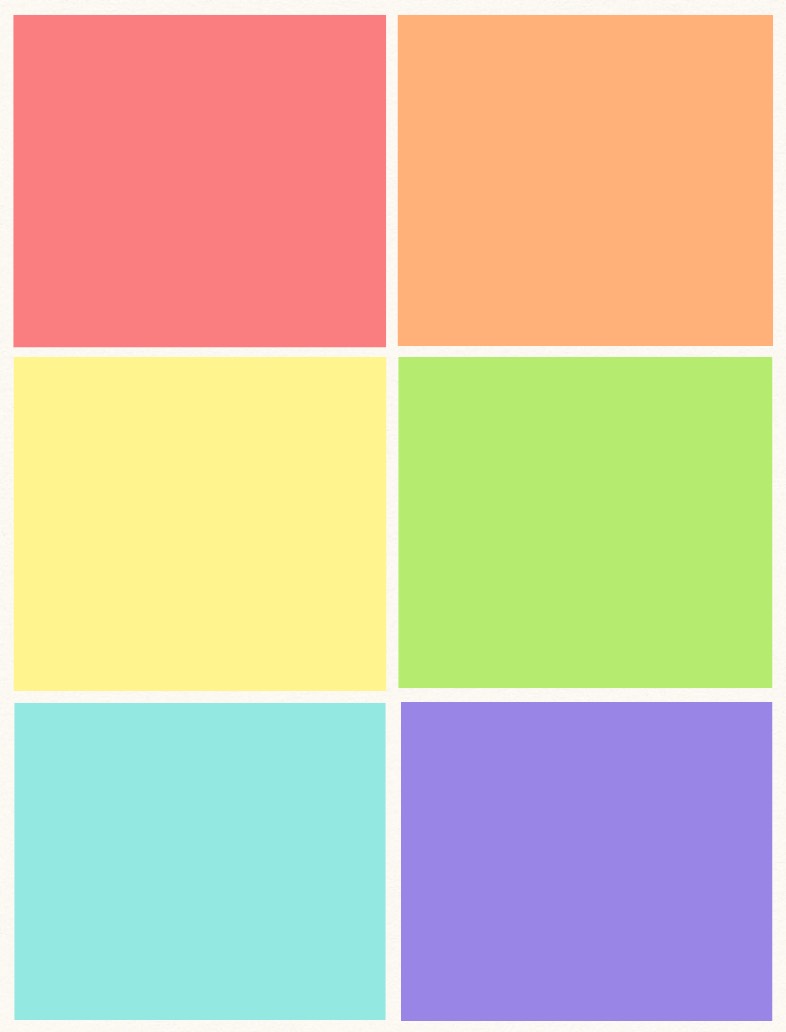 🌈 Cute Rainbow Note Blocks 🌈 - Notability Gallery