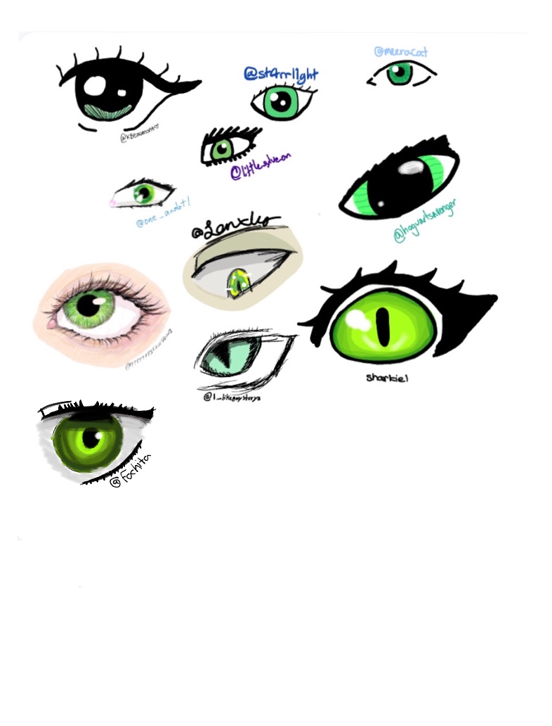 Green Eye Challenge!! :) - Notability Gallery