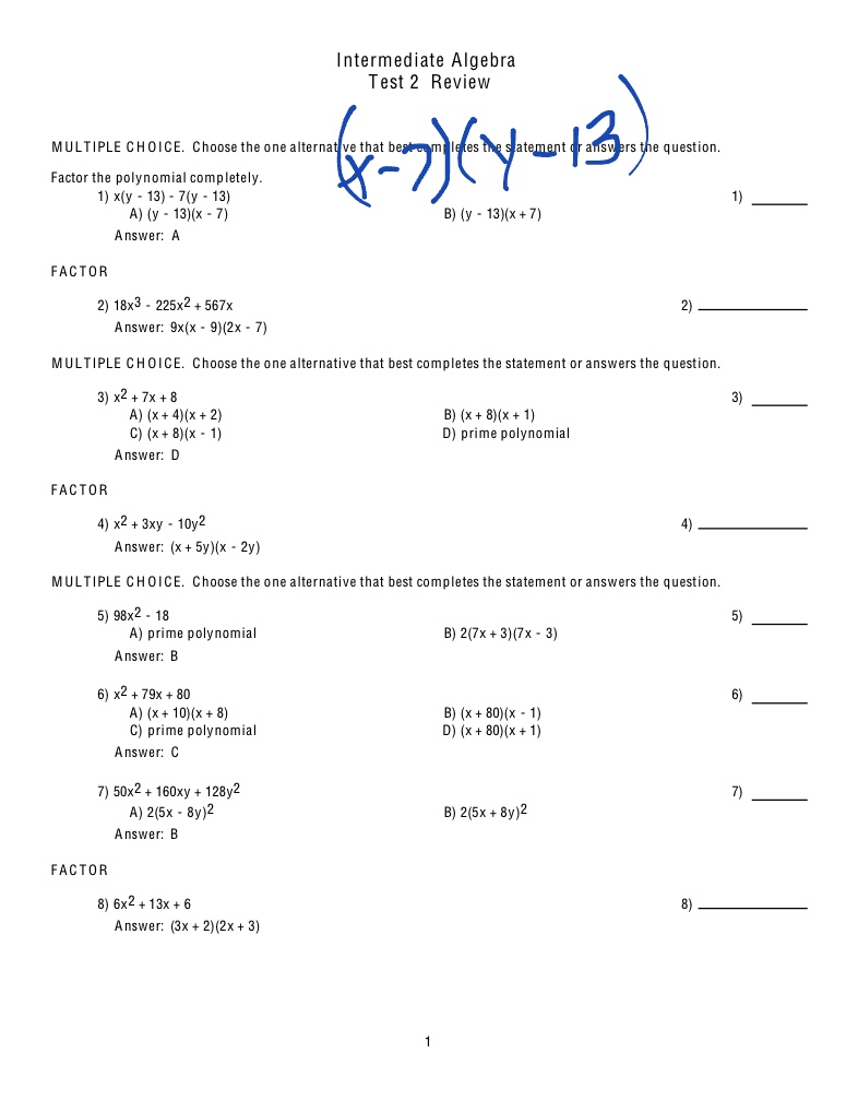 MAT 1033 Test 2 Review Fall 2022 - Notability Gallery
