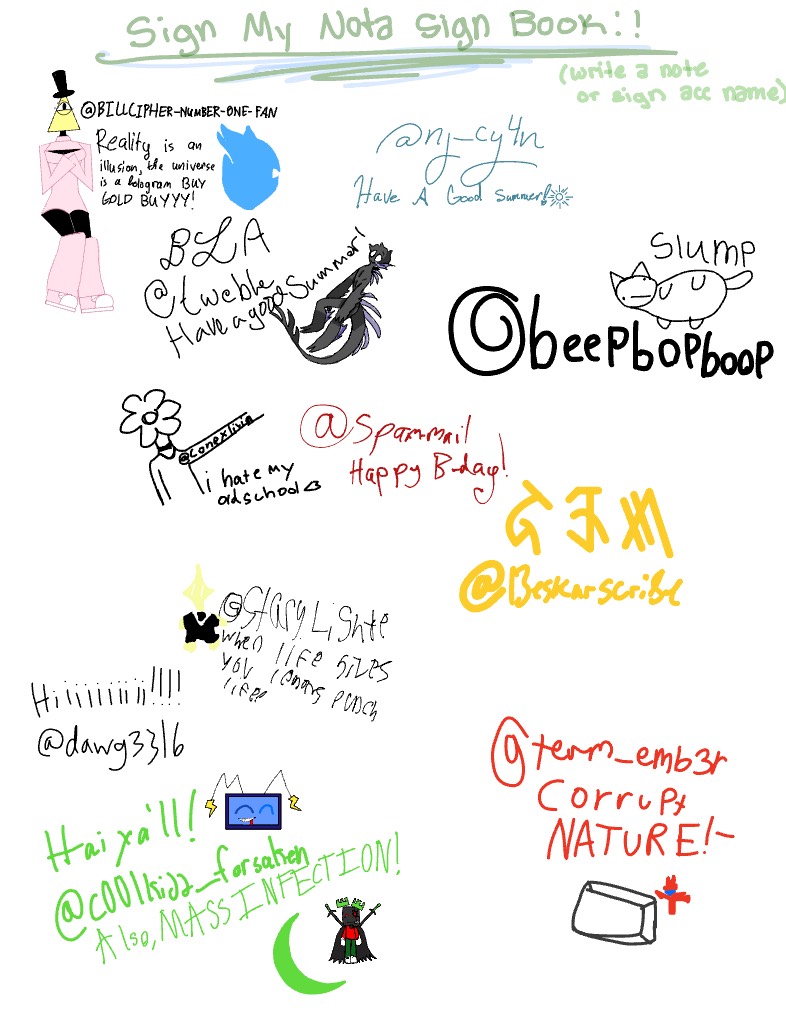 Sign Now!! - Notability Gallery
