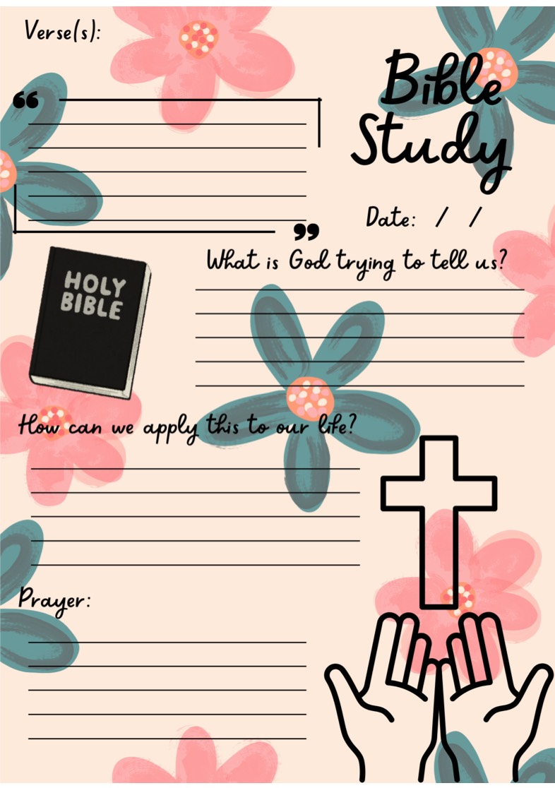 Bible Study Template - Notability Gallery