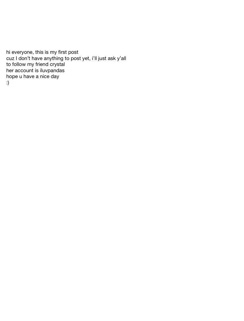 First Post - Notability Gallery