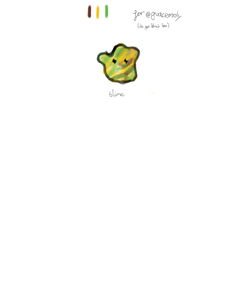 For @guacemoly (it’s A Slime) - Notability Gallery