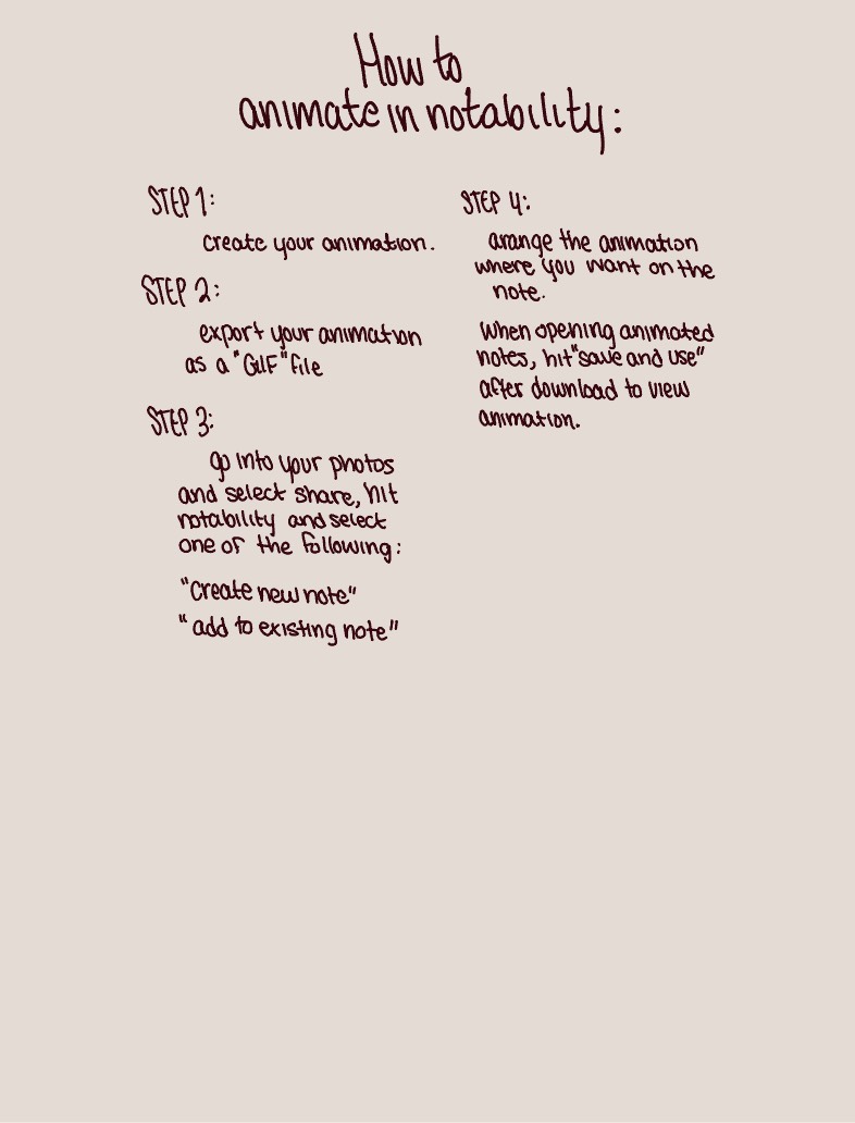 Tutorial Kinda - Notability Gallery