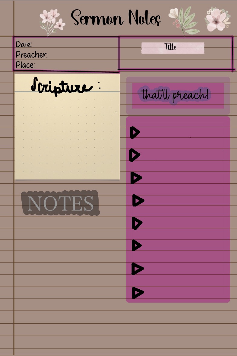 Sermon - Notability Gallery