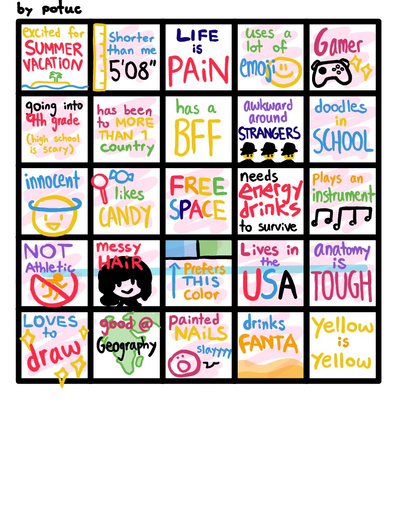 Random Bingo - Notability Gallery