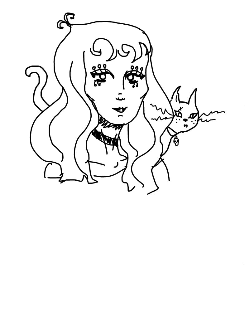 A Girl And Her Cat Notability Gallery