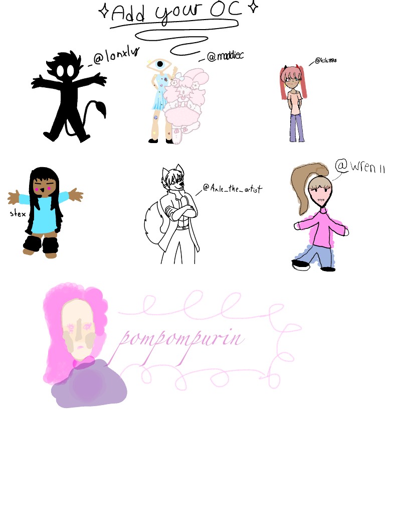 Add Your Oc For A Collaboration (or Something Like That) - Notability ...