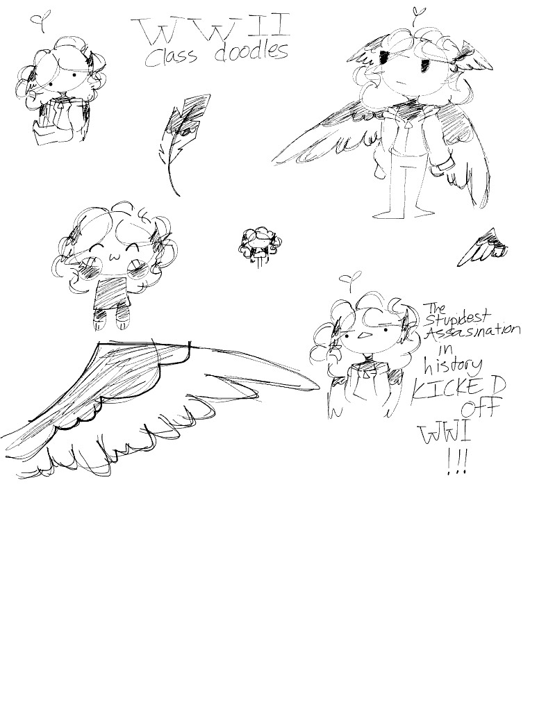 WWII Class Doodles - Notability Gallery