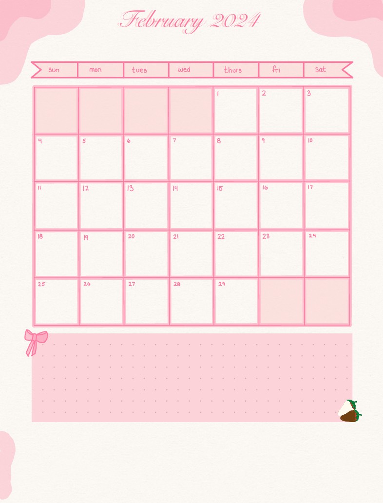 Calendar February 2024 - Notability Gallery