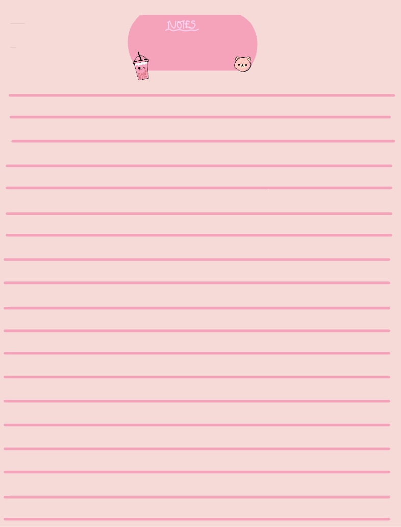 Aesthetic Pink Notes! - Notability Gallery