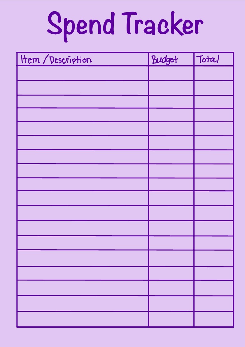 Spend Tracker - Notability Gallery