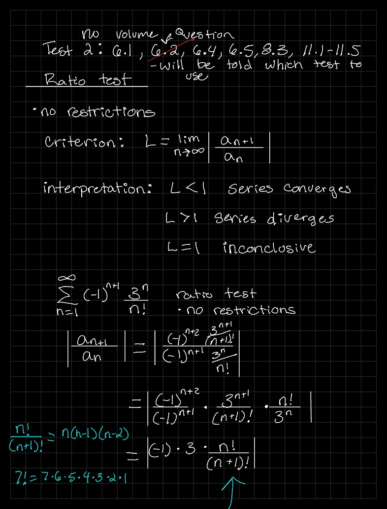 11.6 Ratio Test - Notability Gallery
