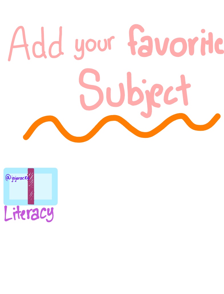 Add Your Favorite Subject Notability Gallery