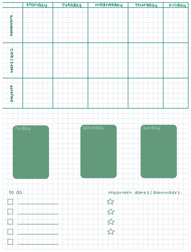 Academic Planner - Notability Gallery